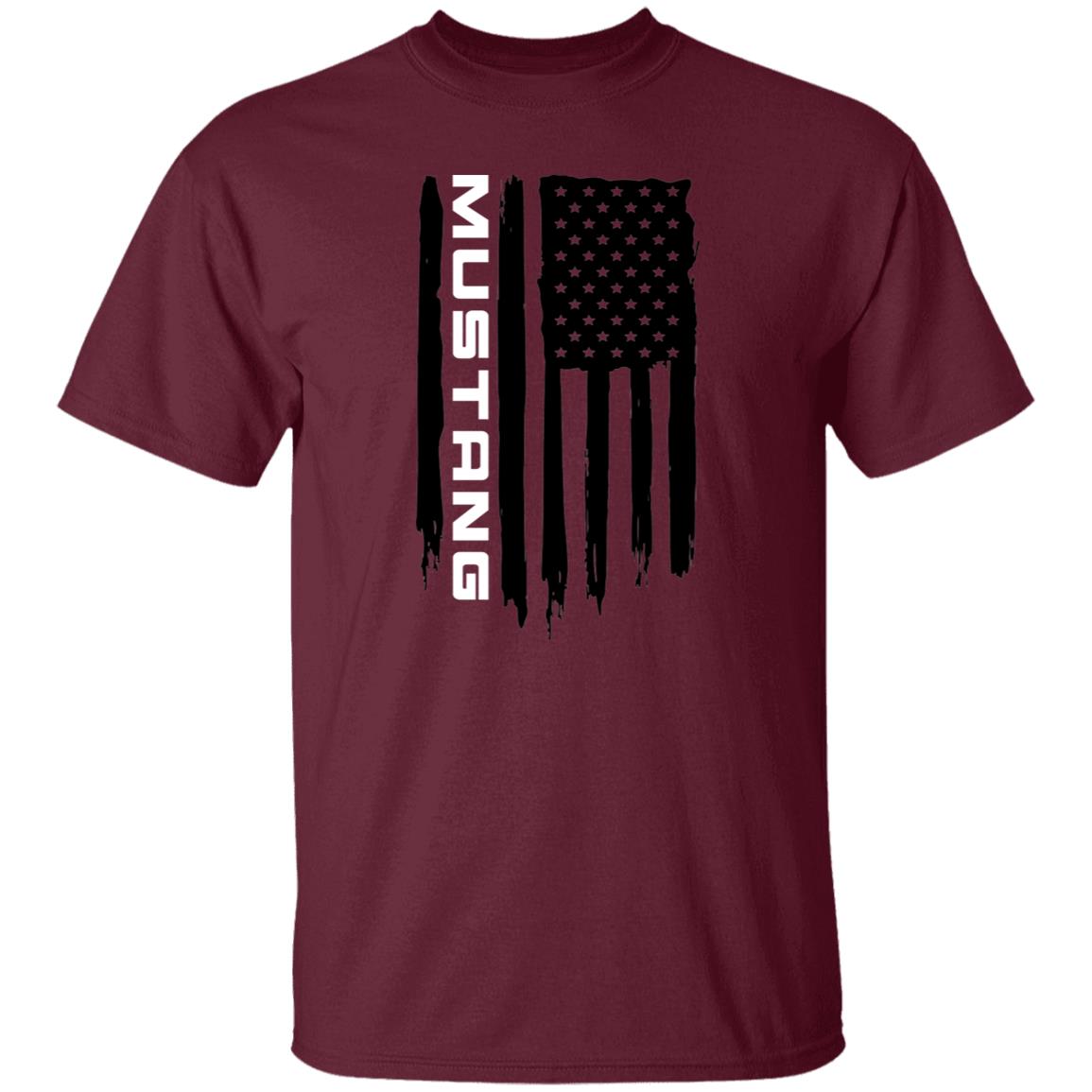 Stang S550 Coyote 5.0 S197 Foxbody American Flag T-Shirt