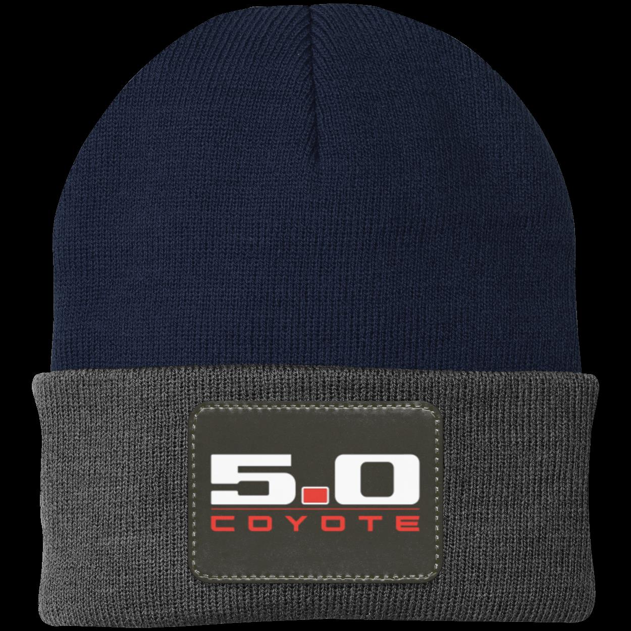 Coyote 5.0 S550 S197 Stang Knit Cap - Patch