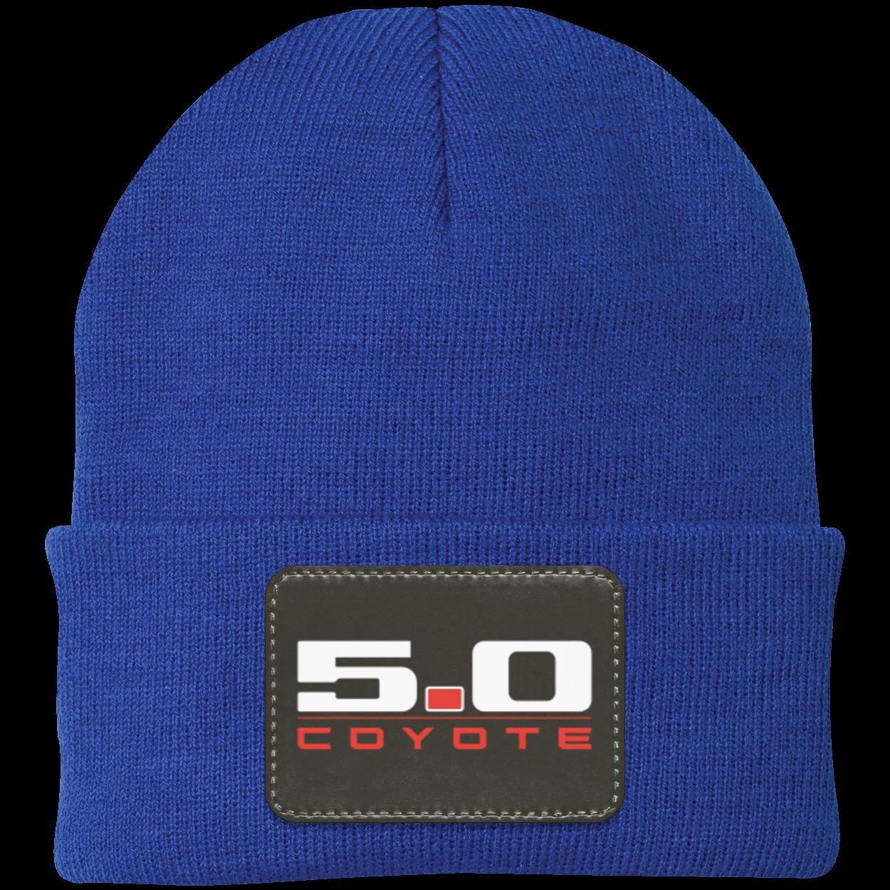 Coyote 5.0 S550 S197 Stang Knit Cap - Patch